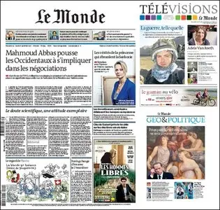 Le Monde - 25 & 26 September 2011 (+ Supplement)