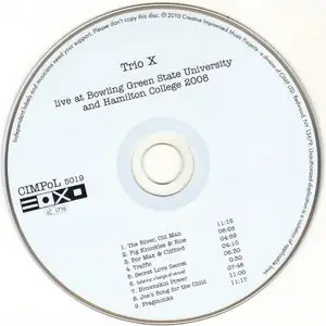 Trio X (McPhee, Duval, Rosen) - Live On Tour 2008 [5CD Box] (2010) {CIMP}