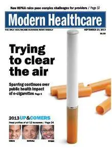 Modern Healthcare – September 23, 2013