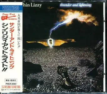 Thin Lizzy - Thunder And Lightning (1983) (1990, Japanese PHCR-2061)