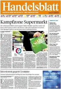 Handelsblatt vom Montag, 27. Januar 2014