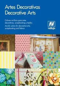 Decorative Arts: Acrylic colors for decorative arts, scrapbooking and fabrics