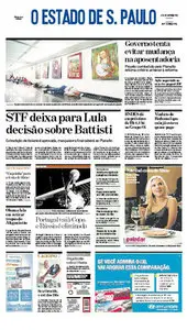 Jornal O Estado de SP em PDF, Quinta 19 de Novembro de 2009