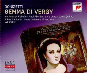 Donizetti - Gemma Di Vergy - Caballé - Queler ( 2 CD 2017 )