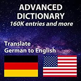 Advanced German English Dictionary, more than 160592 entries