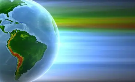 Earth Globe for News Footage