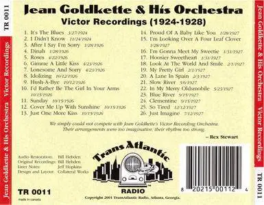 Jean Goldkette And His Orchestra - Victor Recordings (1924-1928) (2002)
