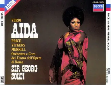 Verdi  -  Aida  -   Price  -  Vickers  -  Merrill  -  Sir Georg Solti  (1987)