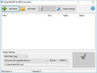Mgosoft PDF To JPEG Converter 11.9.7 + Portable