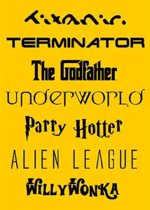 Movie Fonts