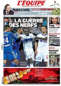 L'Equipe du Jeudi 11 Juin 2015