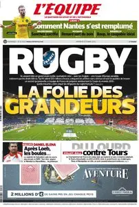 L'Equipe du Mardi 8 Octobre 2013