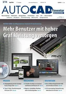 AUTOCAD & Inventor Magazin – April-Mai 2014