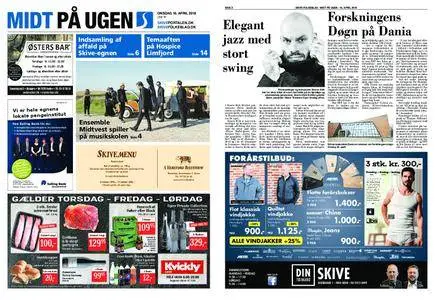 Skive folkeblad - Midt paa ugen – 18. april 2018