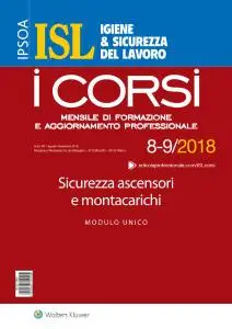 Igiene & Sicurezza del Lavoro Corsi - Agosto-Settembre 2018