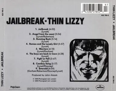 Thin Lizzy - Jailbreak (1976) {1990, Reissue}