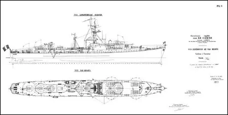 Marine Nationale - LE CORSE 1952