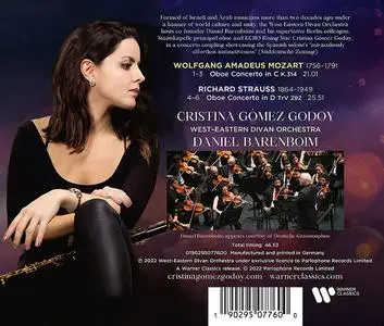 Cristina Gómez Godoy, Daniel Barenboim, West-Eastern Divan Orchestra - Mozart, Strauss: Oboe Concertos (2022)