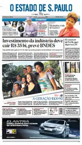 Jornal O Estado de São Paulo - 3 de junho de 2012 - Domingo