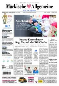 Märkische Allgemeine Kyritzer Tageblatt - 08. Dezember 2018