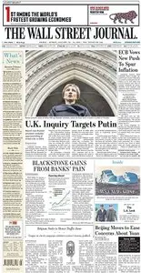 The Wall Street Journal Europe - Friday-Sunday, 22-24 January 2016