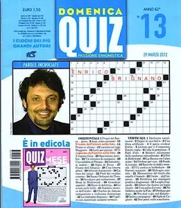 Domenica Quiz N°13 - 29 Marzo 2012