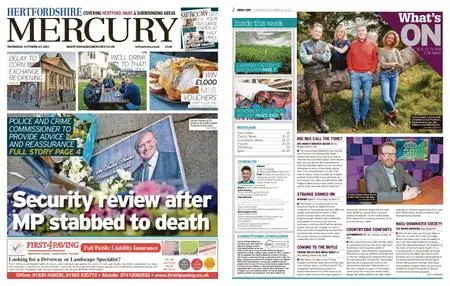 Hertfordshire Mercury – October 21, 2021