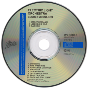 Electric Light Orchestra - Secret Messages [1988 Epic - EPC 462487 2] (Pre-emphasis)
