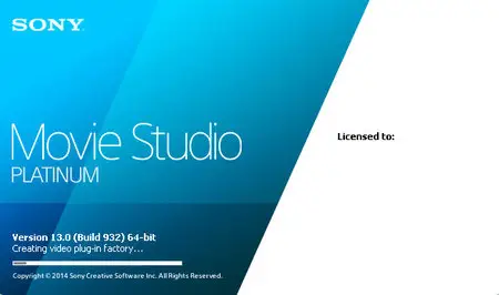 Sony Vegas Movie Studio Platinum 13.0 Build 932
