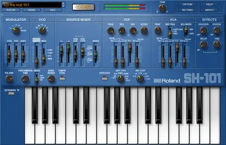 Roland SH-101 PLUG-OUT v1.0.4 WiN