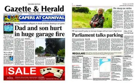 Gazette & Herald – June 28, 2018