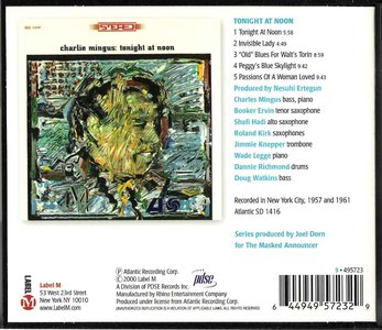 Charles Mingus - Tonight At Noon (1965) {2000 Label M} **[RE-UP]**