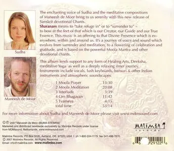 Sudha & Maneesh De Moor - Sharanam: Sacred Chants Of Devotion (2007) {Malimba}