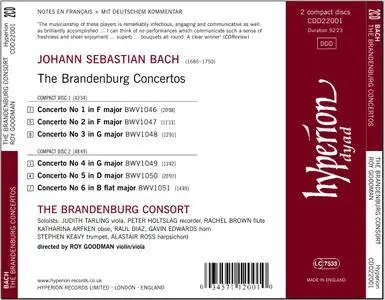 Brandenburg Consort, Roy Goodman - J.S. Bach: Brandenburg Concertos (1996)