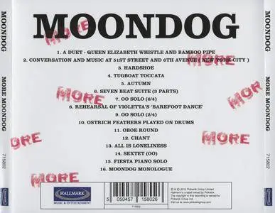 Moondog - More Moondog (1956) {Prestige-Hallmark 715802 rel 2015}