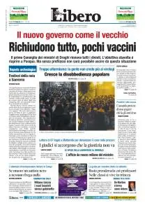 Libero - 23 Febbraio 2021