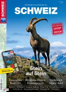 SCHWEIZ Das Wandermagazin – 13 August 2018
