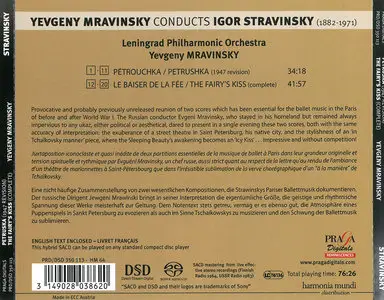 Leningrad PO, Yevgeny Mravinsky - Igor Stravinsky: 'Petrushka' (1947 version), 'The Fairy's Kiss' (complete ballet) (2015)