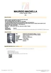 CONCERTO SAN MARCO (Allegro -II mov.to) Trascrizione da concerto per Tromba e Organo