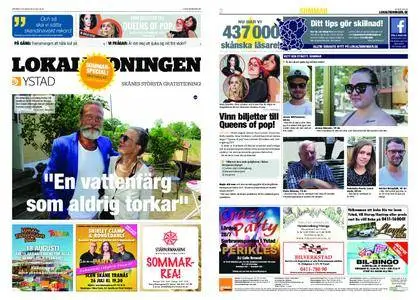 Lokaltidningen Ystad – 21 juli 2018