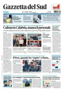 Gazzetta del Sud Reggio Calabria - 21 Gennaio 2023