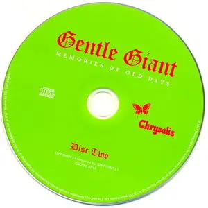 Gentle Giant - Memories Of Old Days (2013) [5CD Box Set] Re-up