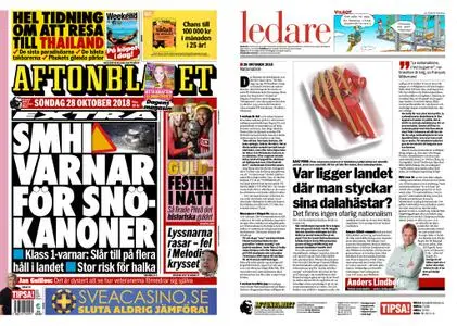 Aftonbladet – 28 oktober 2018