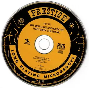 The Red Garland Quintet with John Coltrane - Dig It! (1958) {2009 Prestige Rudy Van Gelder Remaster}