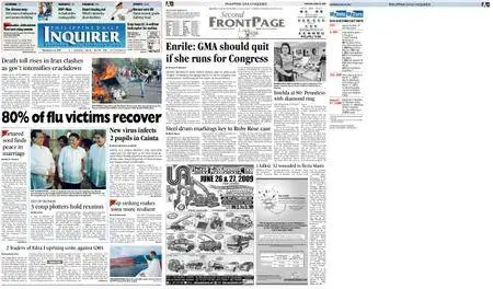 Philippine Daily Inquirer – June 22, 2009