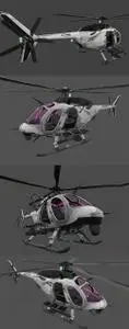 Recon Heli 3D Model