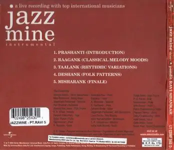 Ravi Shankar - Jazz Mine (1980) {Universal Music India LT CDNF 040 D rel 2005}