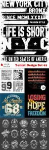 Vectors - T-shirt Design Set 62