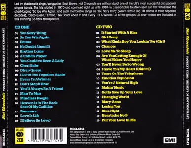 Hot Chocolate - You Sexy Thing: The Best Of Hot Chocolate (2012) 2CDs