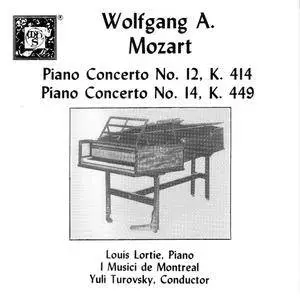 Louis Lortie with I Musici de Montreal - Mozart: Piano Concerti Nos. 12 & 14 (1987) {Musical Heritage Society} **[RE-UP]**